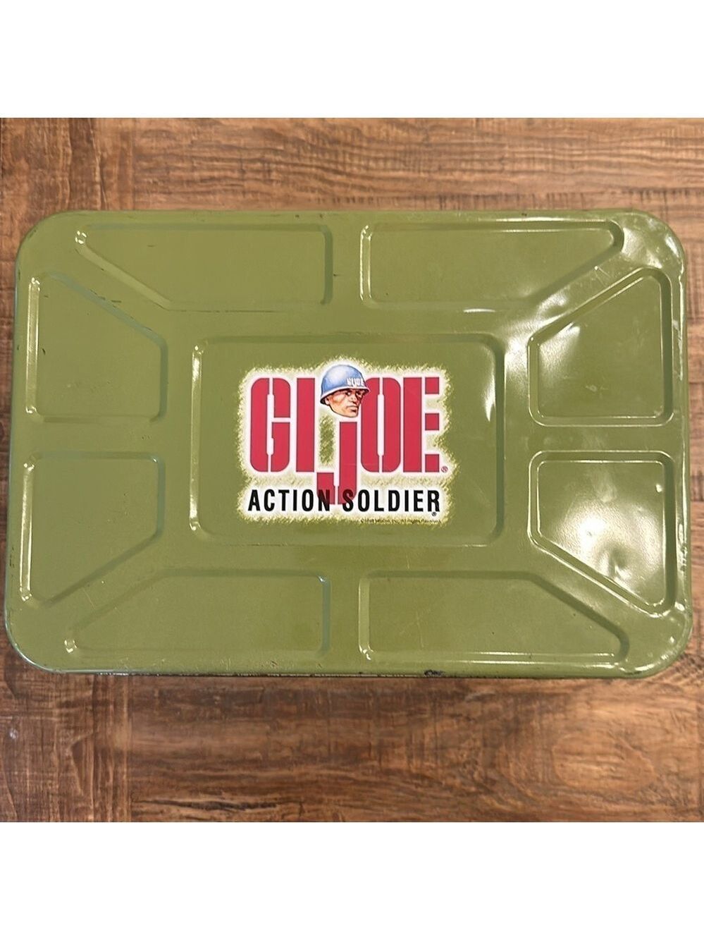 Vintage G.I. Joe Action Soldier 1998 Limited Edition Metal Foot Locker